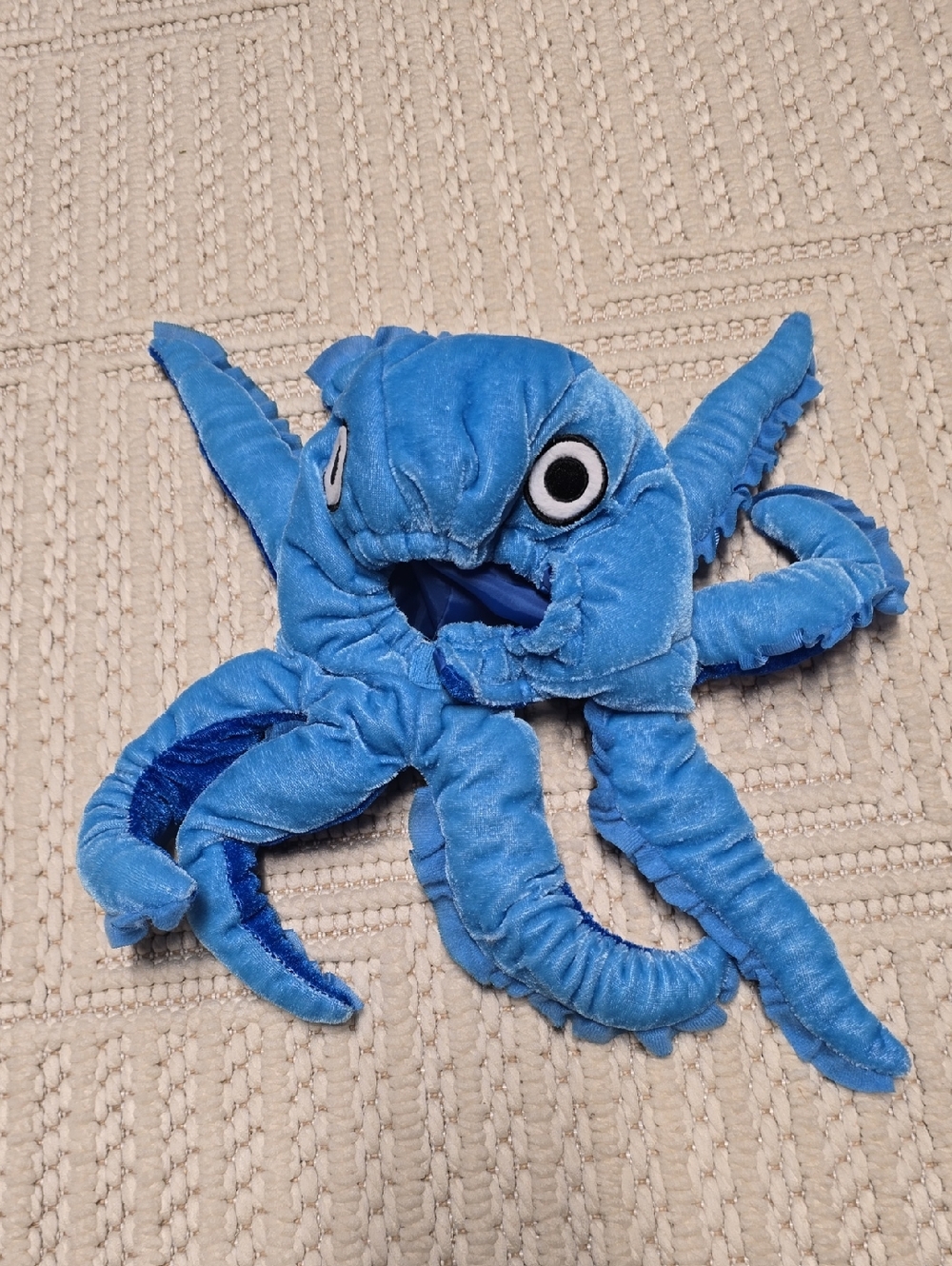 Plush Blue Octopus Costume